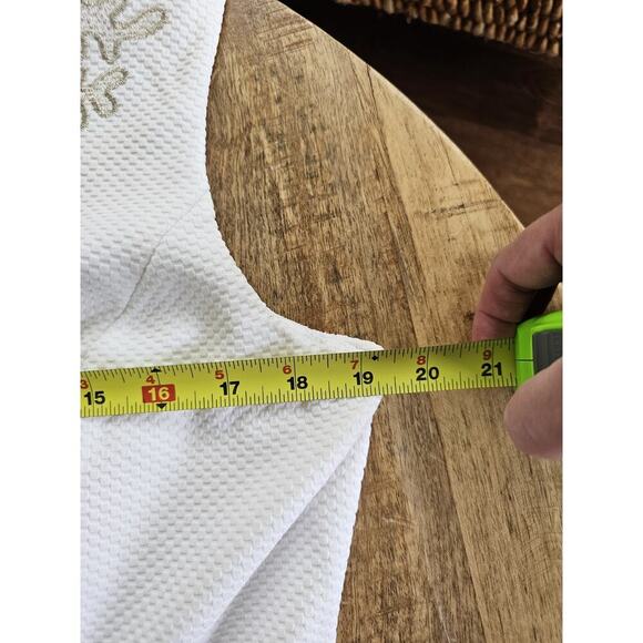 Pappagallo Amaya Sleeveless Shift Dress Women's Size 12 White Coastal Resort - Picture 9 of 13